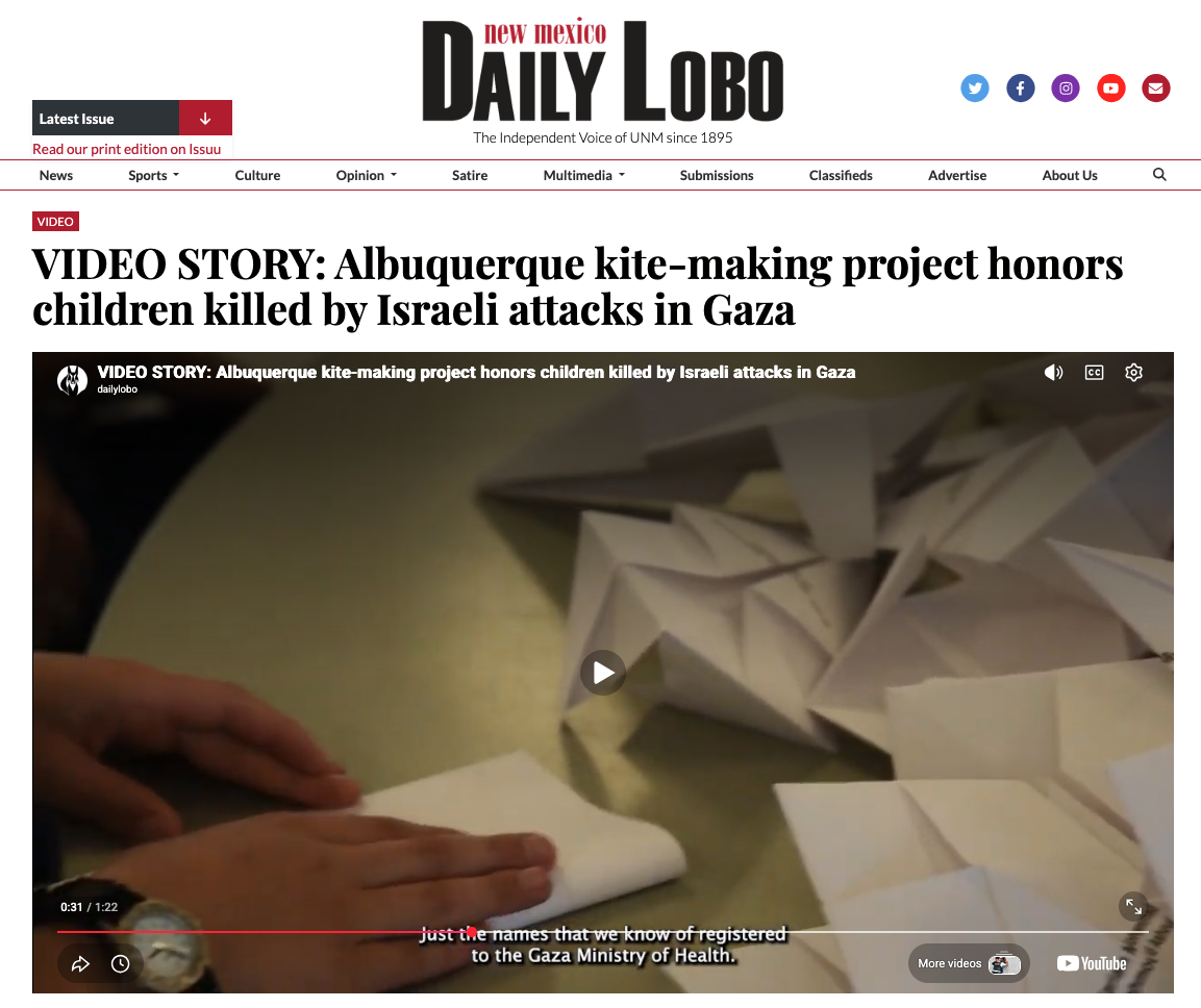 New Mexico Daily Lobo