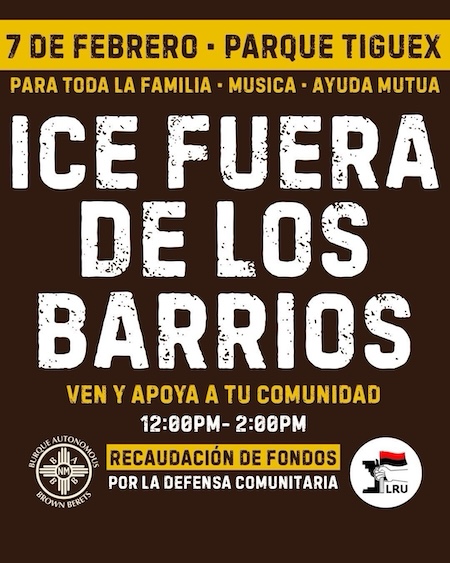 ICE Fuera de los Barrios