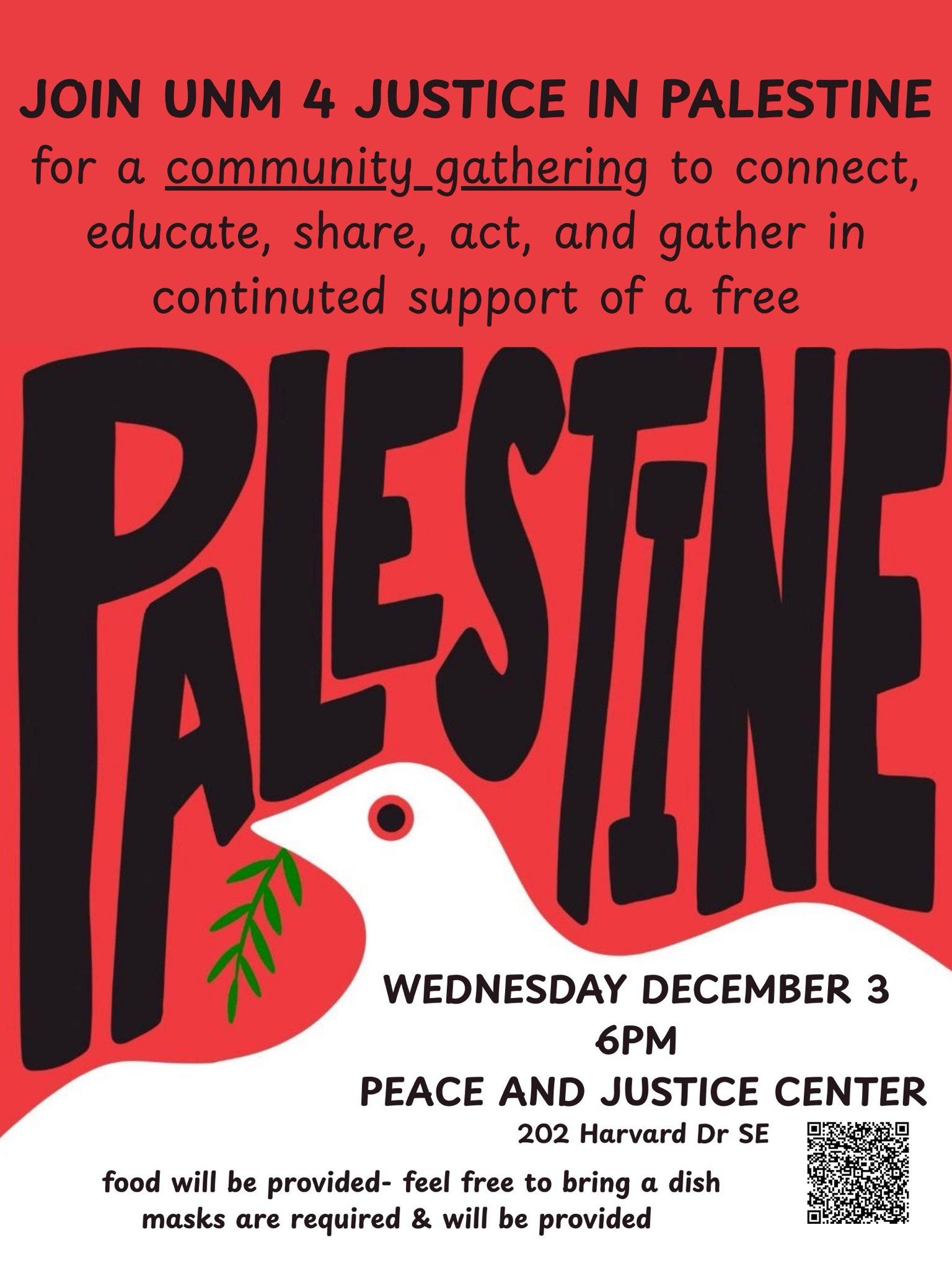 UNM 4 Justice in Palestine